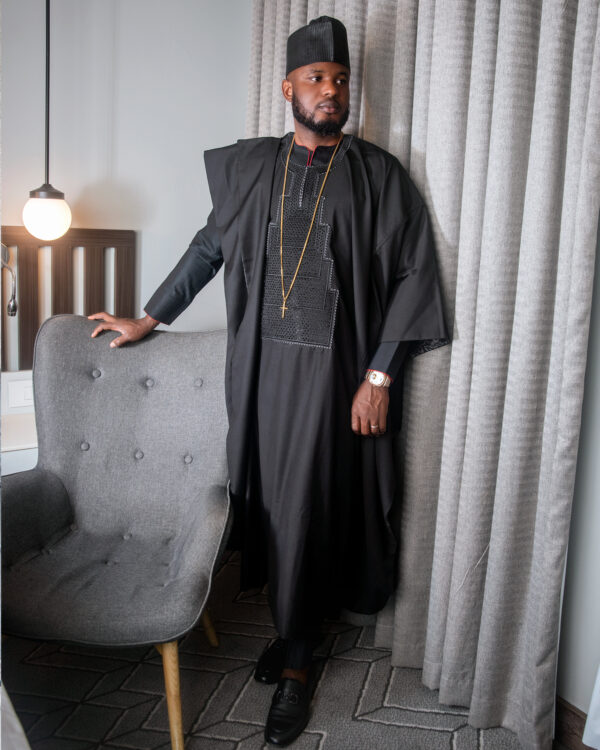 Special Hand Made Agbada - Image 2