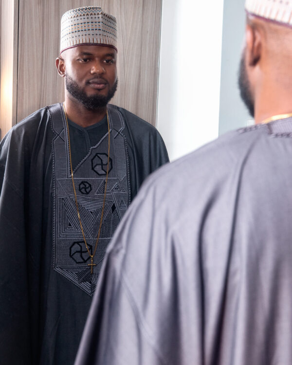 Special Hand Made Agbada - Image 2