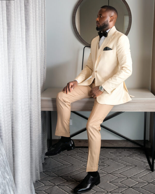 3 Piece Special Fine Wool Suit - Image 2